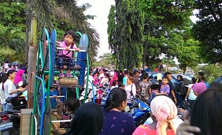 Lokasi Makam Olga Jadi Area Wisata Dadakan